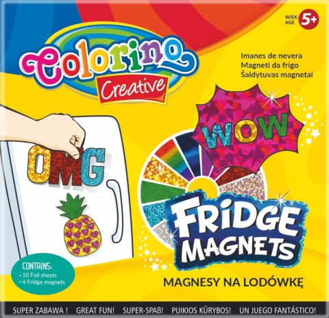 Colorino creative magnes na lodówkę - 4 WZORY