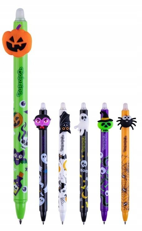 Colorino długopis wymazywalny automatyczny halloween 1 szt