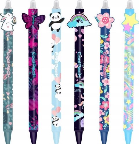 Coolpack długopis wymazywalny automatyczny girls dla dziewczyn 1 szt Coolpack długopis wymazywalny automatyczny girls dla dziewczyn 1 szt