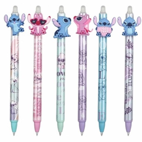Disney fashion długopis wymazywalny automatyczny Stitch pastel 1szt Disney fashion długopis wymazywalny automatyczny Stitch pastel 1szt