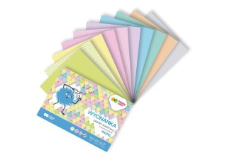 Blok Wycinanka Pastel, A5 10 ark, 100 g, Happy Color