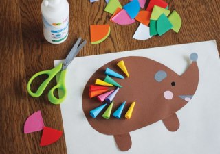 Blok techniczny GigA kolorowy, A2, 10 ark, 220g, Happy Color