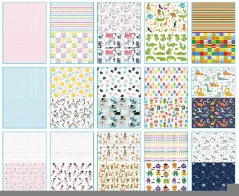 Blok z motywami KIDS, 80g/m2, A4, 15 ark, 30 motyw, Happy Color Blok z motywami KIDS, 80g/m2, A4, 15 ark, 30 motyw, Happy Color