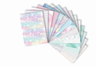 Blok z motywami PASTEL, 80g/m2, A4, 15 ark, 26 motywów, Happy Color