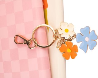 Brelok metalowy Bloom Kwiatki Happy Color