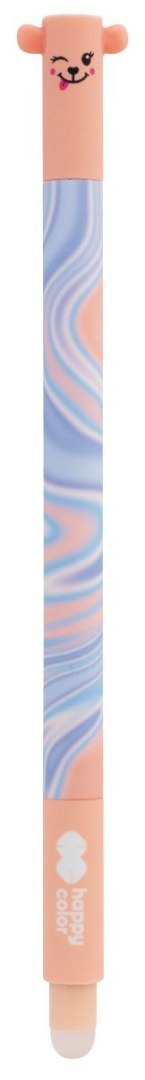 Długopis wymazywalny Pastel Twist (Uszaki), 0.5mm, niebieski, Happy Color