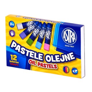 PASTELE OLEJNE ASTRA 12 KOLORÓW KREDKI