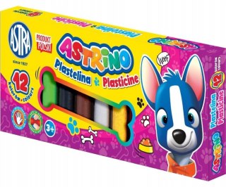 PLASTELINA ASTRINO 12 KOLOROW ASTRA