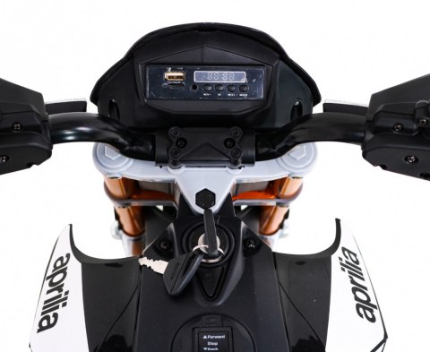 Pojazd Motor Aprilia Czarny Pojazd Motor Aprilia Czarny
