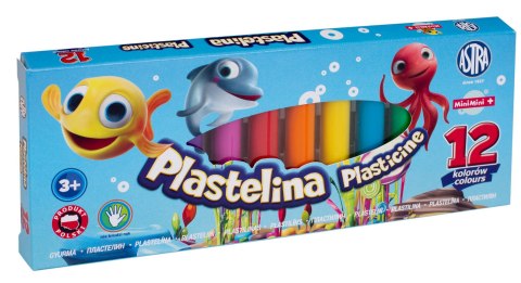 Plastelina Mini Mini 12 kolorów Plastelina Mini Mini 12 kolorów
