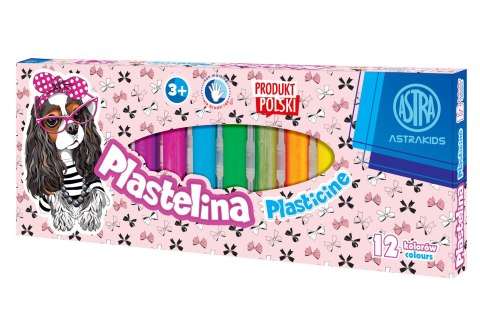 Plastelina Pieski 12 kolorów