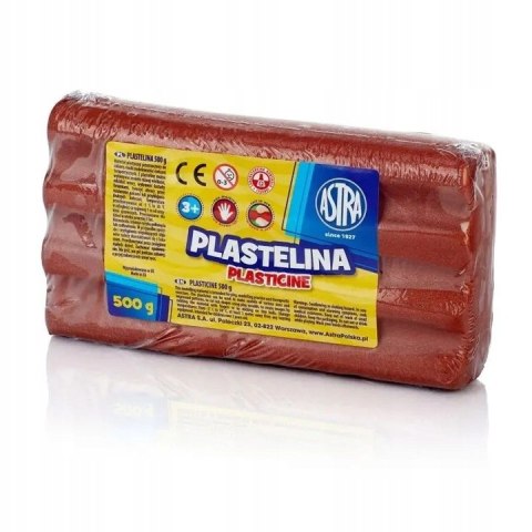 Plastelina metaliczna Astra 500g miedziana Plastelina metaliczna Astra 500g miedziana