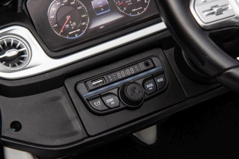 Pojazd Mercedes Benz G63 AMG XXL STRONG Biały Pojazd Mercedes Benz G63 AMG XXL STRONG Biały