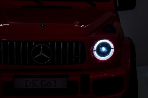 Pojazd Mercedes Benz G63 AMG XXL STRONG MP4 Czerwony