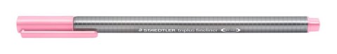 Cienkopis triplus, trójkątny, 0.3 mm, blado różowy, Staedtler