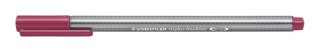 Cienkopis triplus, trójkątny, 0.3 mm, czerwień toskańska, Staedtler