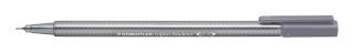Cienkopis triplus, trójkątny, 0.3 mm, gołębi szary, Staedtler