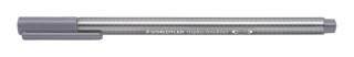 Cienkopis triplus, trójkątny, 0.3 mm, gołębi szary, Staedtler