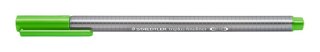 Cienkopis triplus, trójkątny, 0.3 mm, jasnozielony, Staedtler