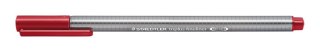 Cienkopis triplus, trójkątny, 0.3 mm, karminowy, Staedtler