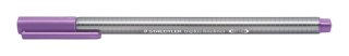 Cienkopis triplus, trójkatny, 0.3 mm, liliowy, Staedtler