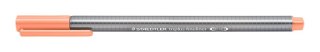 Cienkopis triplus, trójkątny, 0.3 mm, łososiowy, Staedtler