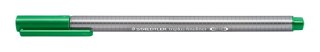 Cienkopis triplus, trójkątny, 0.3 mm, zielony, Staedtler