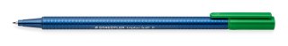 Długopis triplus ball, F, zielony, Staedtler