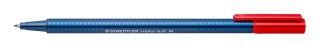 Długopis triplus ball, M, czerwony, Staedtler