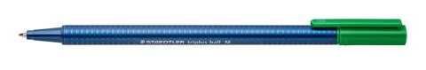 Długopis triplus ball, M, zielony, Staedtler