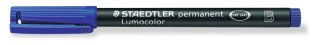Foliopis Lumocolor, B, wodoodporny, niebieski, Staedtler