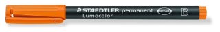 Foliopis Lumocolor, B, wodoodporny, pomarańczowy, Staedtler