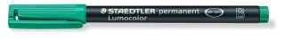 Foliopis Lumocolor, B, wodoodporny, zielony, Staedtler