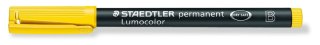 Foliopis Lumocolor, B, wodoodporny, żółty, Staedtler