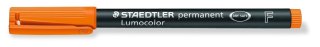 Foliopis Lumocolor, F, wodoodporny, pomarańczowy, Staedtler