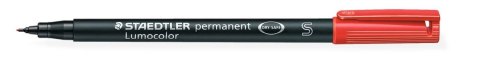Foliopis Lumocolor, S, wodoodporny, czerwony, Staedtler Foliopis Lumocolor, S, wodoodporny, czerwony, Staedtler