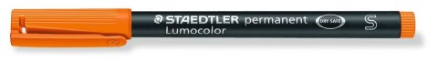 Foliopis Lumocolor, S, wodoodporny, pomarańczowy, Staedtler Foliopis Lumocolor, S, wodoodporny, pomarańczowy, Staedtler