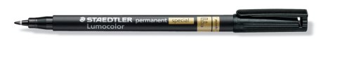 Foliopis Lumocolor special, F, wodoodporny, czarny, Staedtler Foliopis Lumocolor special, F, wodoodporny, czarny, Staedtler
