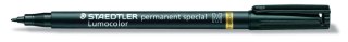 Foliopis Lumocolor special, M, wodoodporny, czarny, Staedtler