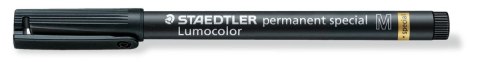 Foliopis Lumocolor special, M, wodoodporny, czarny, Staedtler Foliopis Lumocolor special, M, wodoodporny, czarny, Staedtler