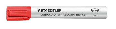 Marker Lumocolor do białych tablic whiteboard, okrągły, czerwony, Staedtler