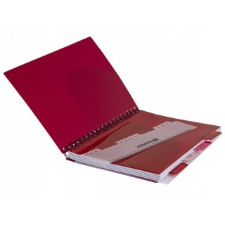 COOLPACK - KOŁOZESZYT PP - B5 RED