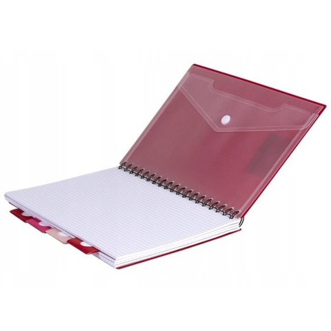 COOLPACK - KOŁOZESZYT PP - B5 RED