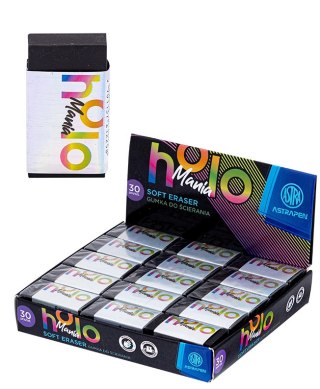 Gumka czarna ASTRAPEN HOLOmania - 1 szt.