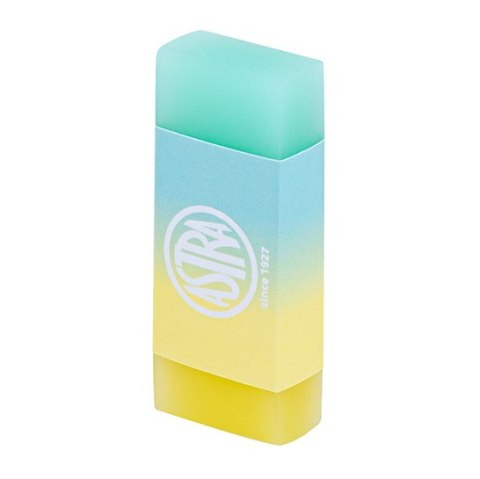 Gumka dwukolorowa pastelowa ASTRA Pastel Line - 1 szt. Gumka dwukolorowa pastelowa ASTRA Pastel Line - 1 szt.
