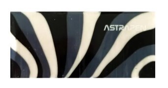 Gumka ołówkowa Kolorowe Paski ASTRAPEN - 1 szt.