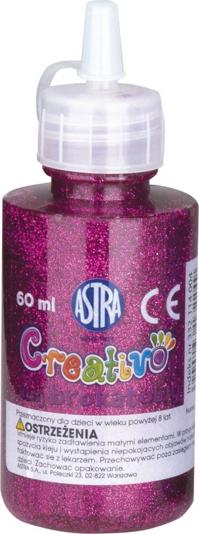 Klej brokatowy Creativo ASTRA 60 ml - 1 szt