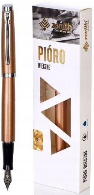 Pióro wieczne stalowe ZENITH 60 ELEGANCE GOLD ROSE - 1 szt. Pióro wieczne stalowe ZENITH 60 ELEGANCE GOLD ROSE - 1 szt.