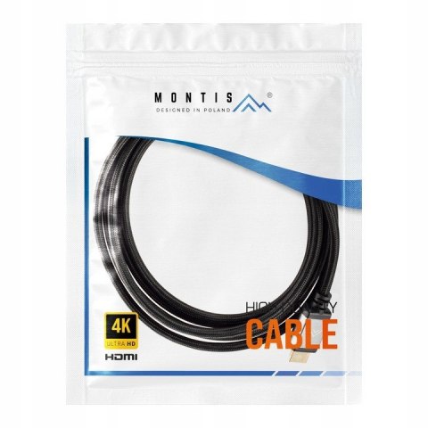 KABEL PRZEWÓD HDMI-HDMI v2.0 4K60Hz FULL HD 5,0M KABEL PRZEWÓD HDMI-HDMI v2.0 4K60Hz FULL HD 5,0M