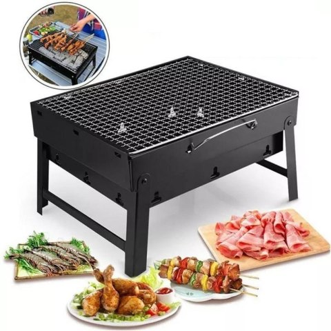 GRILL TURYSTYCZNY WĘGLOWY PRZENOŚNY WALIZKA RUSZT GRILL TURYSTYCZNY WĘGLOWY PRZENOŚNY WALIZKA RUSZT